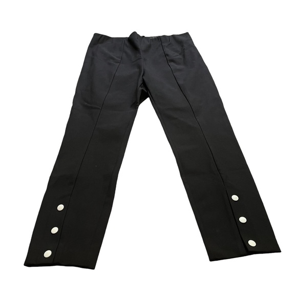 Rag & Bone Simone Snap Front Pant in Black - Picture 10 of 14